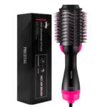One Step Hair Dryer And Volumizer Hot Air Brush, Hair Dryer Brush, Blow Dryer Brush Professional Hot Air Brush One Step Hair Dryer and Styler Volumizer with Negative Ion for Drying, Blow Dryer, Straightening, Curling