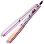 Hair Straightener Pro For Sleek Straight Hair - Adjustable Temperature Settings - Tourmaline Ceramic Heating Plate and Sleek Design